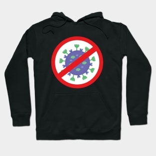 Say no to covid, get vaccinated now Hoodie